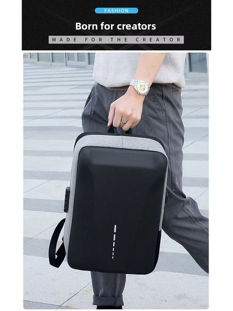 Business Laptop Backpack Hard Shell Waterproof