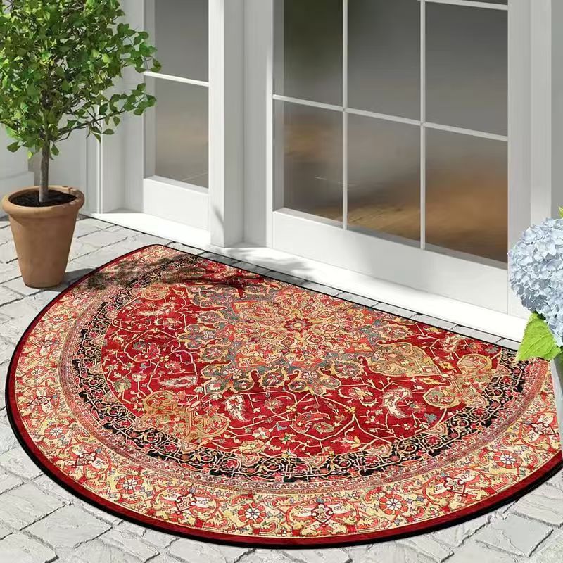 Floral Non-Slip Floor Mat