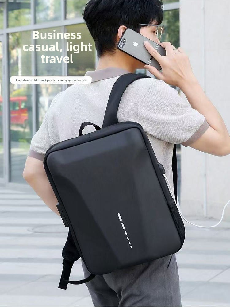 Business Laptop Backpack Hard Shell Waterproof