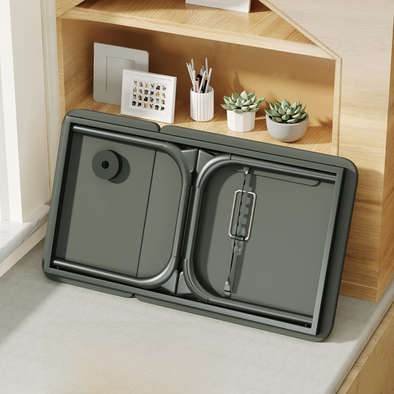 Adjustable Folding Desk with Cup Holder