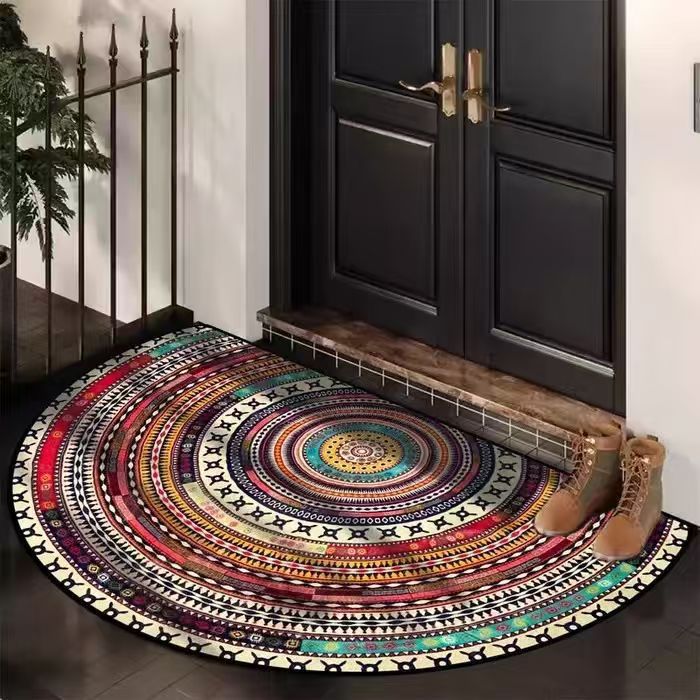 Floral Non-Slip Floor Mat