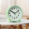 Silent Metal Alarm Clock with Dual Display